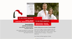Desktop Screenshot of dr-leppelmann.de